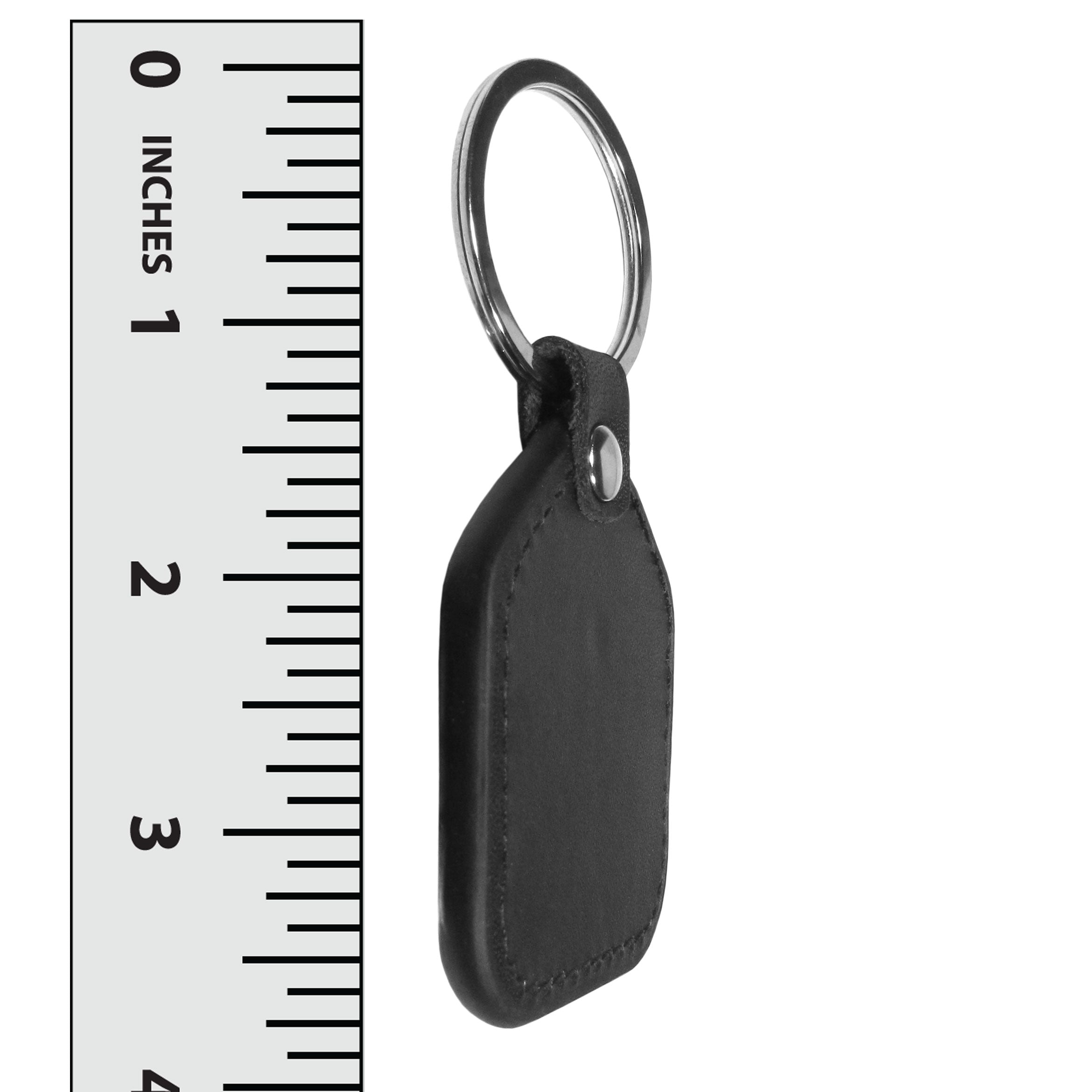 Buffalo Bills Leather Square Key Chains
